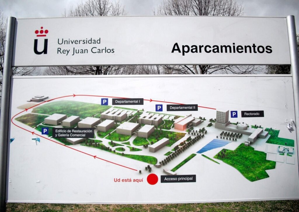 Edificios del campus de Móstoles de la Universidad Rey Juan Carlos