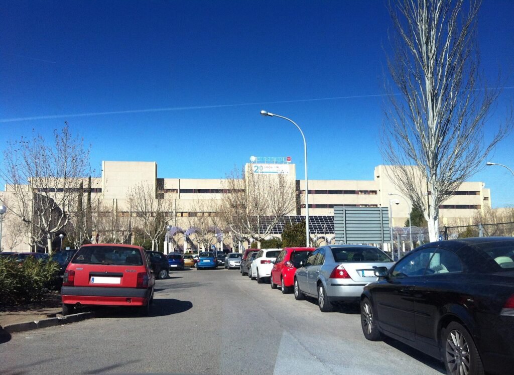 Fachada del Hospital Universitario de Getafe